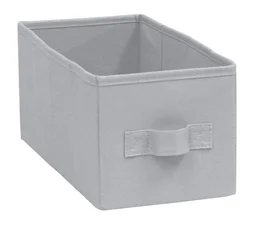 Panier SPACEO Kub gris H.14 x l.14 x P.31 cm