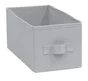 Panier SPACEO Kub gris H.14 x l.14 x P.31 cm