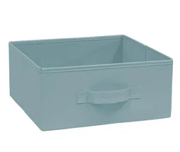 Panier SPACEO Kub bleu H.14 x l.31 x P.31 cm