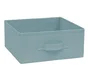 Panier SPACEO Kub bleu H.14 x l.31 x P.31 cm