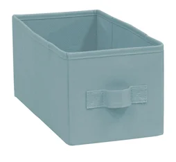 Panier SPACEO Kub bleu H.14 x l.14 x P.31 cm