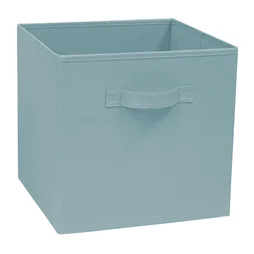 Panier SPACEO Kub bleu H.31 x l.31 x P.31 cm