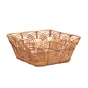 Panier SPACEO marron H.14 x l.31 x P.31 cm