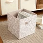 Panier pliant SPACEO Kub multicouleur H.31 x l.31 x P.31 cm