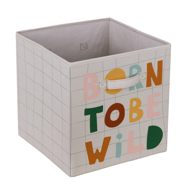 Panier pliant SPACEO multicouleur H.31 x l.31 x P.31 cm