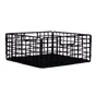 Panier SPACEO noir H.14 x l.31 x P.31 cm