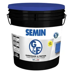 Enduit prêt à l’emploi de garnissage et de finition G&F SEMIN 25kg