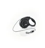 Laisse chien flexi classic cordon XS, 3 m noire