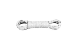 Fil à linge blanc l.20 m