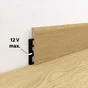Plinthe mdf, décor 62, H. 7.8, Ep.14 mm ARTENS