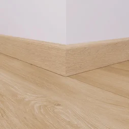 Plinthe mdf, décor canavese blond, H. 7.8, Ep.14 mm ARTENS