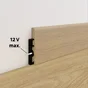 Plinthe mdf, décor 10, H. 7.8, Ep.14 mm ARTENS