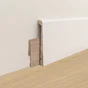 Plinthe mdf, rénovation blanc, H. 13.8 ARTENS