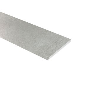 Lot de 4 plinthes Urban, gris clair, h. 8 x h. 60 cm, Ep.9.5 mm