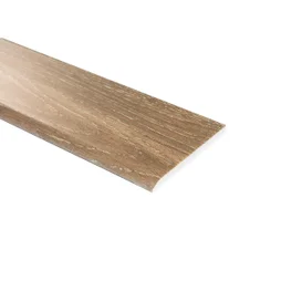 Lot de 4 plinthes Living, marron, h. 8 x h. 60 cm, Ep.9.5 mm