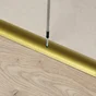 Barre de seuil à visser aluminium finition laiton, l. 0.3 cm x L.166 cm ARTENS