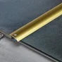 Barre de seuil à visser aluminium finition laiton, l. 0.3 cm x L.166 cm ARTENS