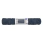 Tapis salle de bain à motifs relief SENSEA Charm 50 x 80 cm bleu foncé