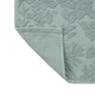 Tapis salle de bain à motifs relief SENSEA Charm 50 x 80 cm vert sage