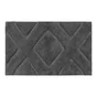 Tapis de bain rectangulaire Gatsby SENSEA gris moon 1 l.50 x L.90 cm