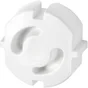 Lot de 6 caches-prises, ABUS, blanc
