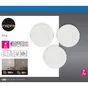 Kit 3 spot à encastrer SDB Kilia led, rond blanc, IP65, 2700k-4000k blanc chaud/neutre INSPIRE