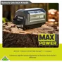 Tondeuse sur batterie RYOBI Ry36lmxsp53a-160 36 V, l.53 cm