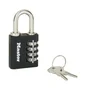 Cadenas à combinaison / à clé MASTER LOCK zinc, l.40 mm