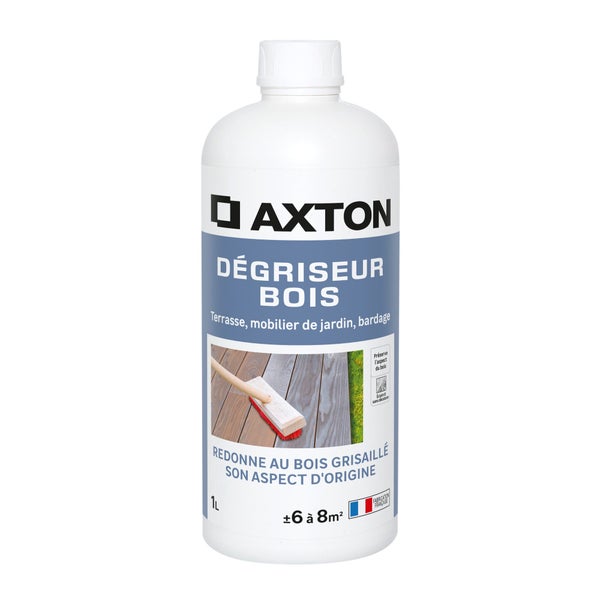 Dégriseur AXTON Bois 1 l, incolore