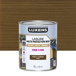 Lasure LUXENS 8 ans chêne rustique satiné 1 litre