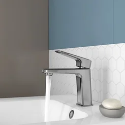 Mitigeur lavabo chrome chrome, SENSEA Remix M