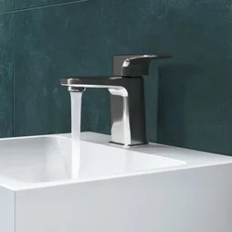 Robinet de lave-mains eau froide chrome brillant, SENSEA Remix S