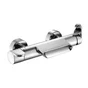 Mitigeur mecanique de baignoire chrome chrome, SENSEA Icone cascade