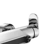Mitigeur mecanique de baignoire chrome chrome, SENSEA Icone cascade