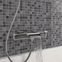 Mitigeur mécanique de baignoire, SENSEA Studio cascade, chromé brillant