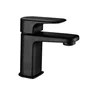 Robinet de lave-mains eau froide noir mat, SENSEA Remix S