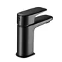 Robinet de lave-mains eau froide noir mat, SENSEA Remix S