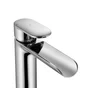 Mitigeur lavabo chromé lustré, SENSEA Icone cascade XL