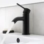 Mitigeur lavabo noir mat, SENSEA Mia M