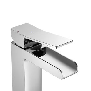 Mitigeur lavabo chrome brillant, SENSEA Studio cascade M