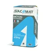Beton professionnel, gris SACAMAT, 25 kg