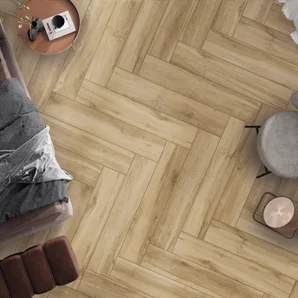 Carrelage sol intérieur effet bois roble Noguera l.120 x L.23.3 cm STN CERAMICA