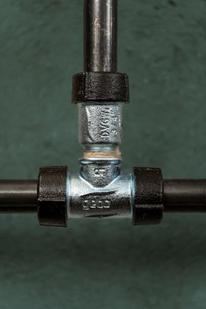 Raccord à compression, droit 1 1/4