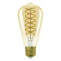 Led EDISON e27 à filament flexible ambre 60 w chaud OSRAM