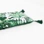 Futon de Banc coton imprime 30x120xh3cm jungle forest