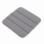 Galette de chaise deperlant 39x39cm moon gris
