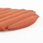 Galette de chaise deperlant d.38cm lava rouge
