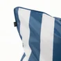 Coussin deperlant imprime 45x45cm  calypso navy