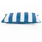 Coussin deperlant imprime 30x50cm  calypso navy
