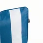 Coussin deperlant imprime 30x50cm  calypso navy